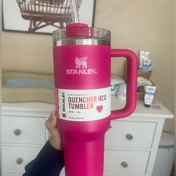 Stanley Other - Stanley Cosmo Pink 40 oz Limited Edition Tumbler Valentine’s Day Quencher H2.0.